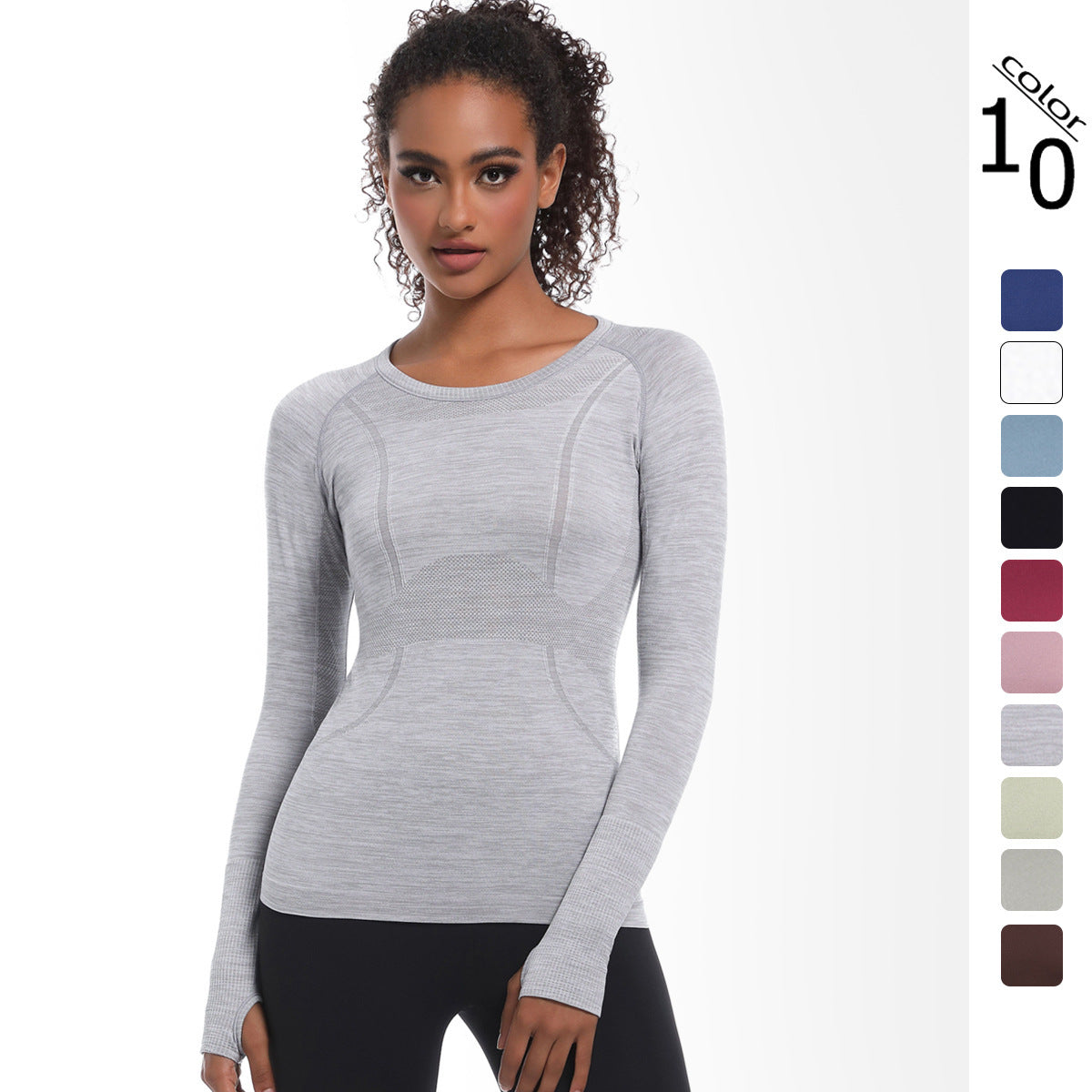 Sports Running Fitness Breathable Longsleeve